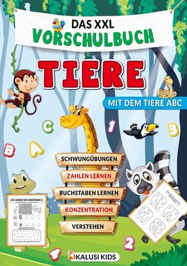 Das XXL Vorschulbuch Tiere