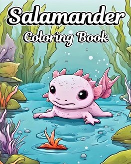 Salamander Coloring Book