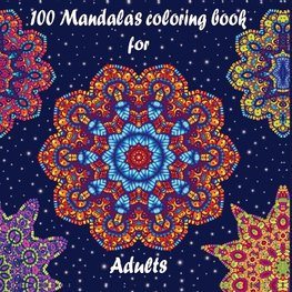 100 Mandalas coloring book for adults