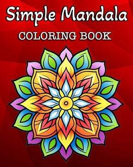 Simple Mandala Coloring Book