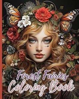 Forest Fairies Coloring Book For Adults