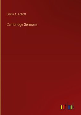 Cambridge Sermons