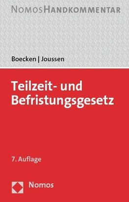 Teilzeit- und Befristungsgesetz