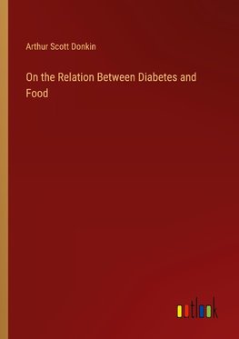 On the Relation Between Diabetes and Food