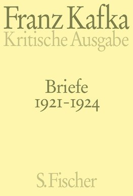 Briefe 1921-1924