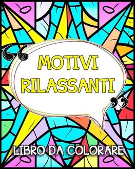 Libro da Colorare con Motivi Rilassanti