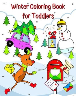 Winter Coloring Book for Toddlers