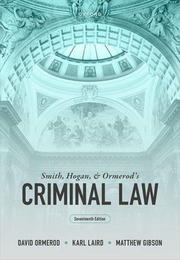 Smith, Hogan, and Ormerod's Criminal Law