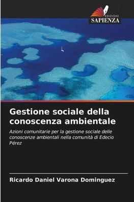 Gestione sociale della conoscenza ambientale