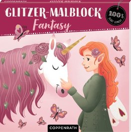 Glitzer-Malblock