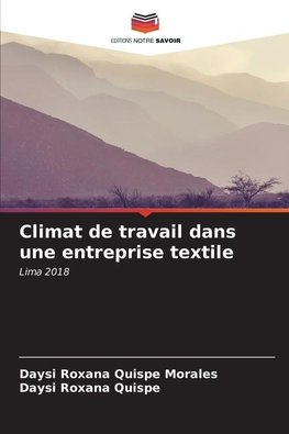 Climat de travail dans une entreprise textile