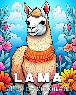 Lama Libro da Colorare