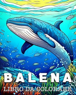 Balena Libro da Colorare