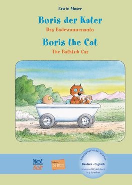 Boris der Kater - Das Badewannenauto. Deutsch-Englisch