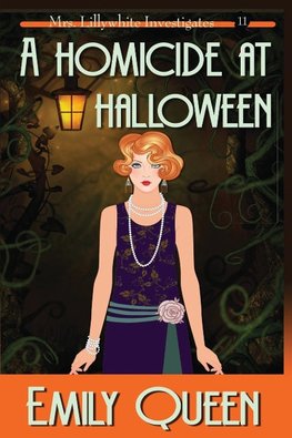 A Homicide at Halloween (Large Print)