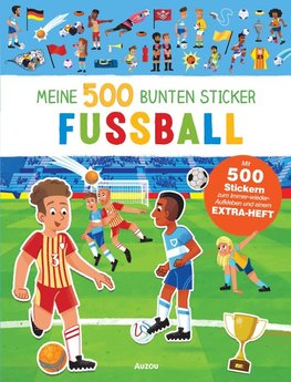 Meine 500 bunten Sticker - Fussball