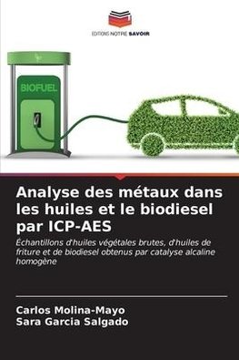 Analyse des métaux dans les huiles et le biodiesel par ICP-AES