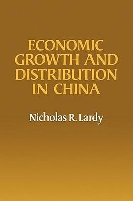 Economic Growth and Distribution in China