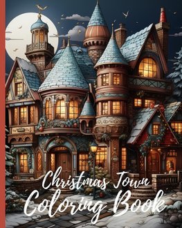 Christmas Town Coloring Book