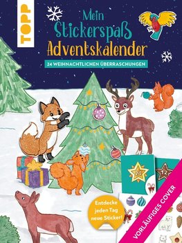 Stickerbuch-Adventskalender