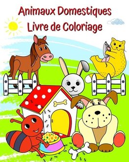 Animaux Domestiques Livre de Coloriage