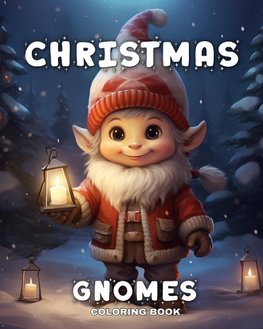 Christmas Gnomes Coloring Book