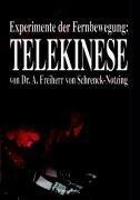 Experimente der Fernbewegung - Telekinese