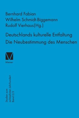 Deutschlands kulturelle Entfaltung 1763-1789