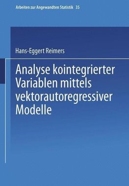 Analyse kointegrierter Variablen mittels vektorautoregressiver Modelle