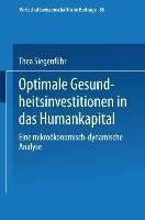 Optimale Gesundheitsinvestitionen in das Humankapital