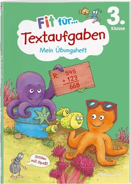 Fit für Textaufgaben 3. Klasse. Mein Übungsheft