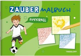 Zaubermalbuch. Fußball