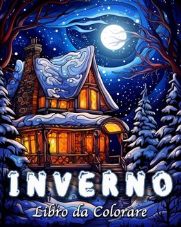 Inverno Libro da Colorare