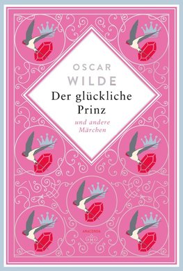 Oscar Wilde, Der glückliche Prinz. Märchen. Schmuckausgabe mit Goldprägung