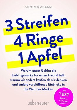 3 Streifen, 4 Ringe, 1 Apfel