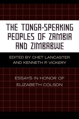 The Tonga-Speaking Peoples of Zambia and Zimbabwe