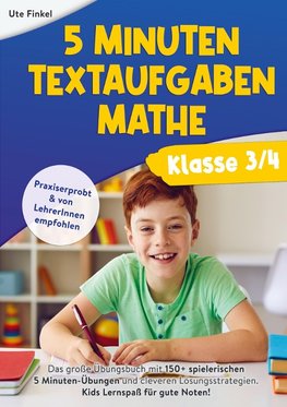 5 Minuten Textaufgaben Klasse 3/4 Mathe