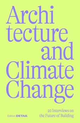 Architecture and Climate Change