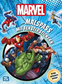 MARVEL: Malspaß mit Fensterstickern