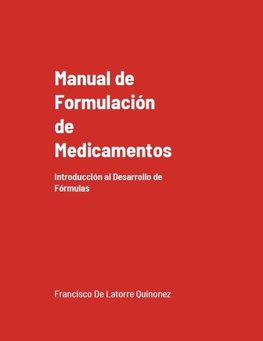 Manual de Formulación de Medicamentos