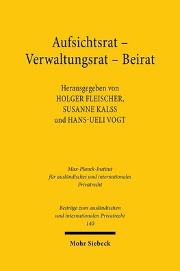 Aufsichtsrat - Verwaltungsrat - Beirat