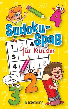 Sudoku-Spaß für Kinder. In drei Schwierigkeitsgraden. Ab 6 Jahren