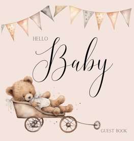 Bear Baby Shower Guest Book