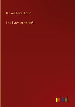 Les livres cartonnés