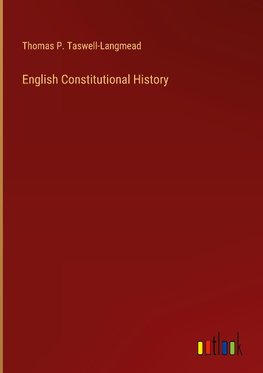 English Constitutional History