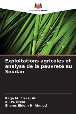 Exploitations agricoles et analyse de la pauvreté au Soudan