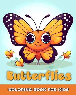 Butterflies Coloring Book for Kids