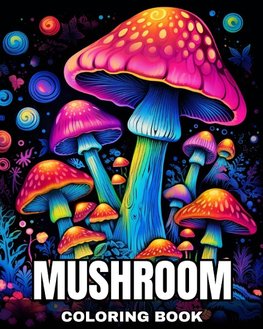 Mushroom Coloring Book