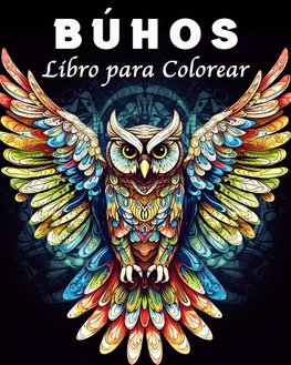 Buhos Libro para Colorear