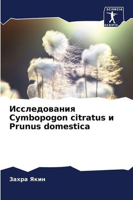 Issledowaniq Cymbopogon citratus i Prunus domestica